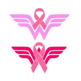 Wonder Woman Ribbon SVG Cuttable Design