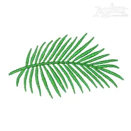 Palm Leaves Embroidery Design