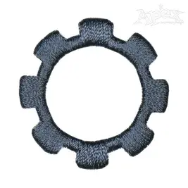 Gear Steampunk Embroidery Design