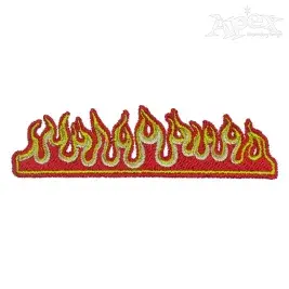 Flame Embroidery Design