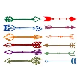 Arrow Pack SVG Cuttable Design