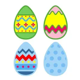 Pattern Easter Egg SVG Cuttable Design
