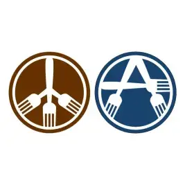 Forks Sign SVG Cuttable Design