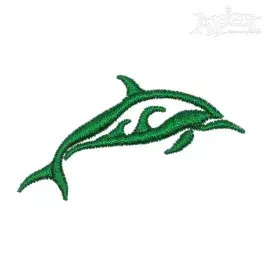 Dolphin Embroidery Design