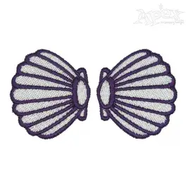 Seashells Embroidery Design