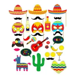 Cinco de Mayo Photo Props SVG Cuttable Design