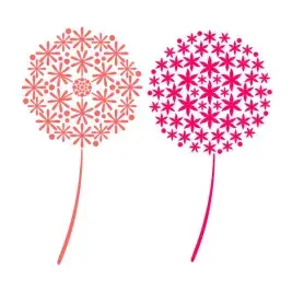 Allium Flower Bulb SVG Cuttable Design