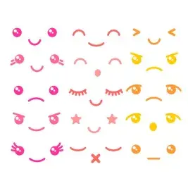 Cute Eyes Pack SVG Cuttable Design
