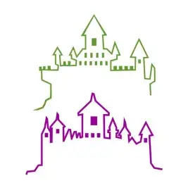 Castle SVG Cuttable Design