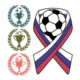 Soccer UK Football Champion Cup SVG Cuttable Design