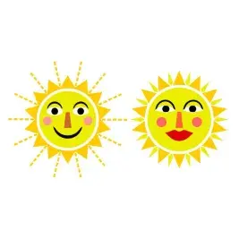Happy Sun SVG Cuttable Design