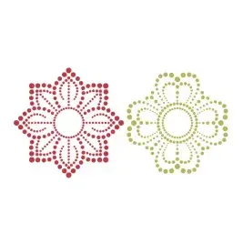 Dotty Flower SVG Cuttable Design