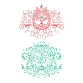 Mandala Swirl Tree SVG Cuttable Design