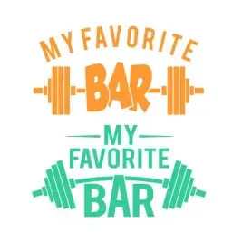 My Favorite Bar SVG Cuttable Design