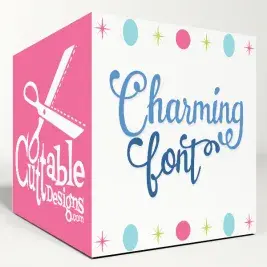 Charming SVG Cuttable Font