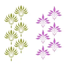 Leaf Flower SVG Cuttable Design