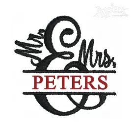 Mr. & Mrs. Split Embroidery Frame