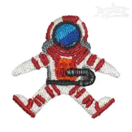 Astronaut Embroidery Design