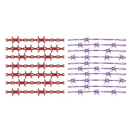 Barb Wire Cuttable Design