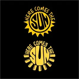 Here Comes The Sun Cuttable Design