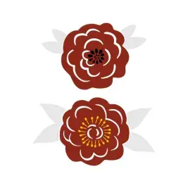 Poppy Flower SVG Cuttable Design