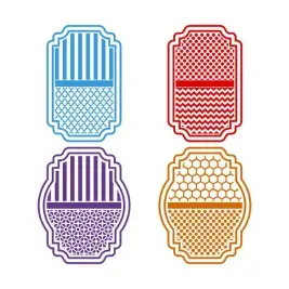 Patterned SVG Cuttable Frames