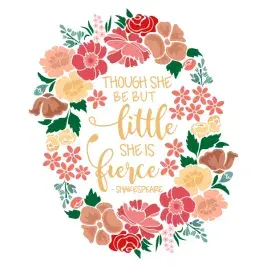 She is Fierce SVG Cuttable Designs