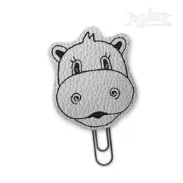 Hippo Feltile ITH In-The-Hoop Embroidery Design