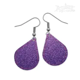 Tear Drop Earring Feltie ITH Embroidery Design