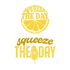 Squeeze the Day Lemon SVG Cuttable Design