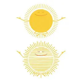 Sun Worshipper Cuttable Design