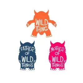 Wild Thing Monster SVG Cuttable Design