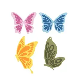 Butterfly Earrings Cuttable Design