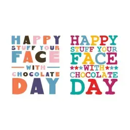 Happy Stuff Your Face Cuttable Design