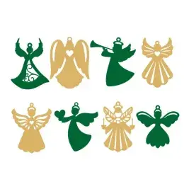 Christmas Angel Ornament Cuttable Design