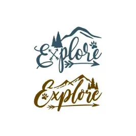 Explore Mountains Cuttable Design
