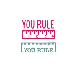 You Rule Cuttable Design