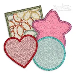 Make Up Removed Pad In the Hoop Embroidery Design