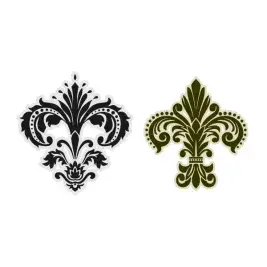 Fleur de Lis Art Cuttable Design