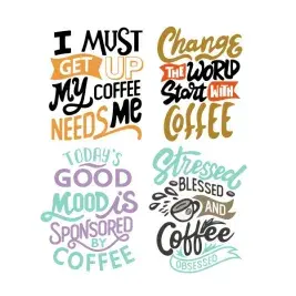 Coffee Pack Cuttable Design