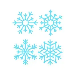 Christmas Snowflake Pack Cuttable Design