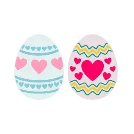 Hearts Pattern Egg Cuttable Design