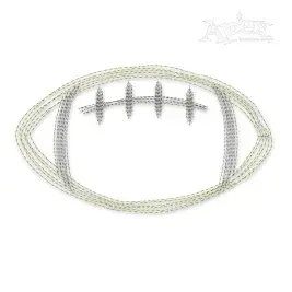 Football Sketch Embroidery Design