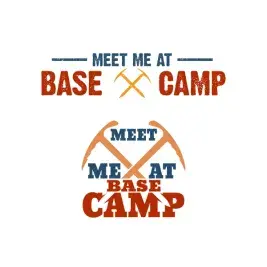 Meet Me At Base Camp Cuttable Design