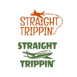 Straight Trippin' Cuttable Design