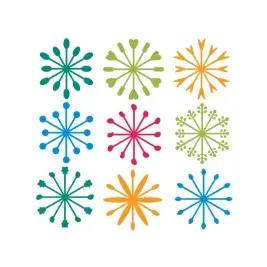 Flower Center Pack Cuttable Design