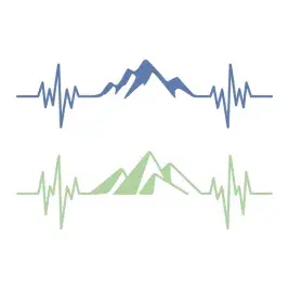 Mountain Pulse Cuttable Design