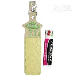 Class of 2021 Lipstick Holder ITH Embroidery Design