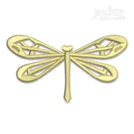 Dragonfly Insect Embroidery Design