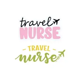 Travel Nurse SVG Cuttable Design